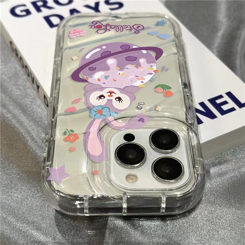 Ốp Điện Thoại Mềm Trong Suốt Hình Hành Tinh Delu Cho iPhone14promax 1312 / 11 7 / 8plus xr / sins KJWT