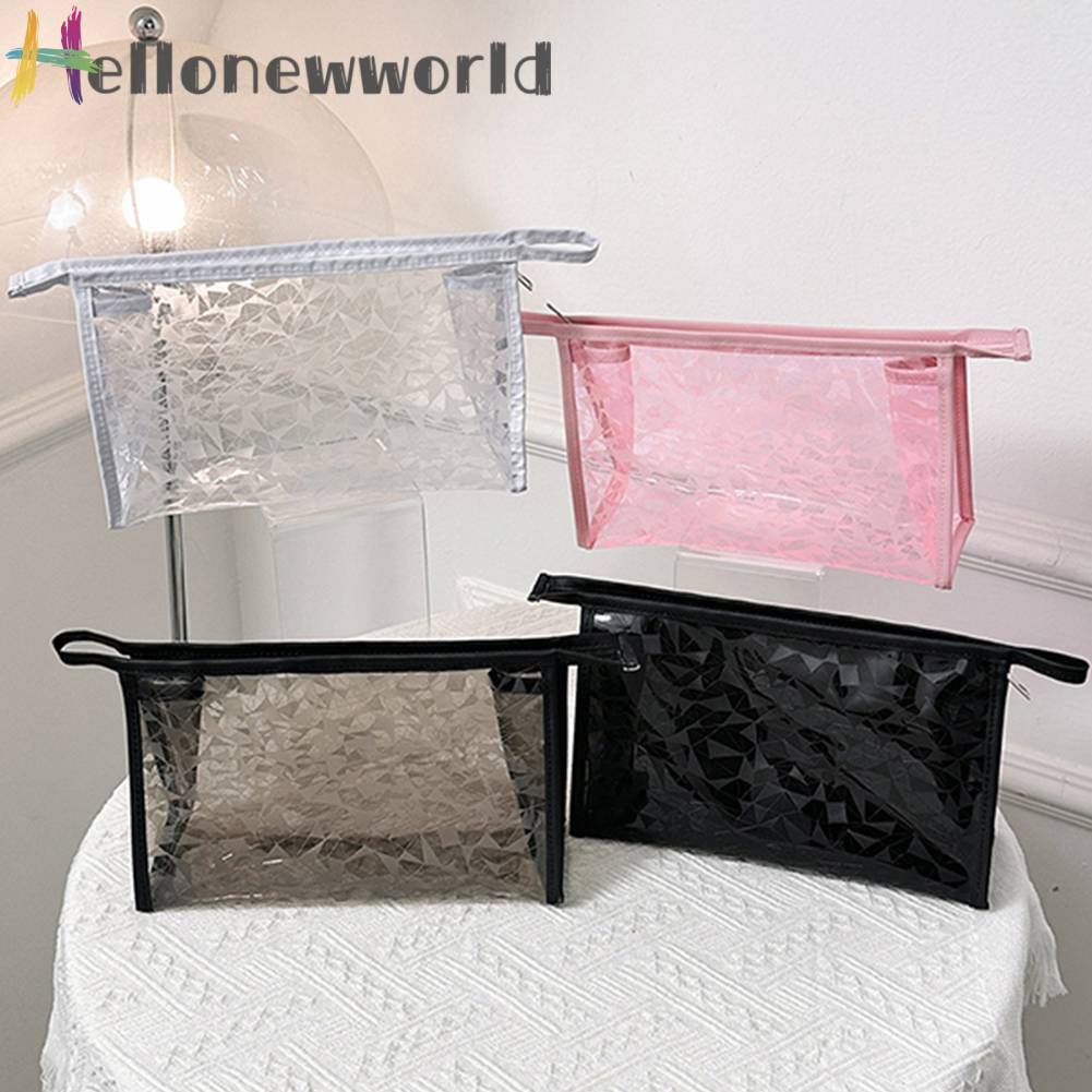 Túi Đựng Tiền Xu Bằng PVC Trong Suốt Sức Chứa Lớn Tiện Dụng