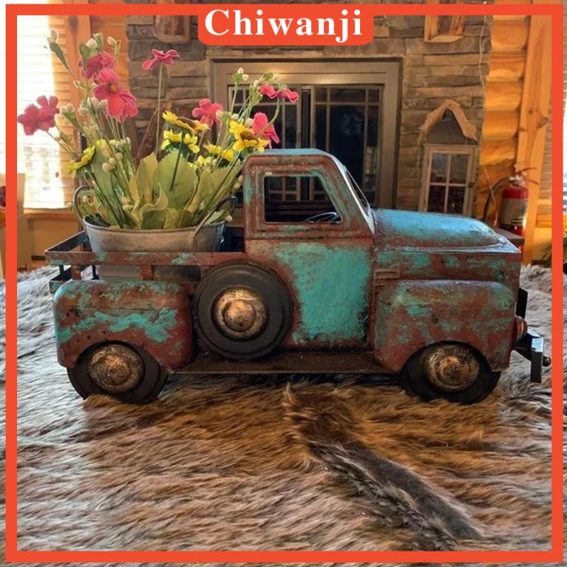 [Chiwanji] Giá Đỡ Chậu Hoa / Kẹo / Đồ Ăn Vặt Hình Xe Hơi Bằng Nhựa Resin