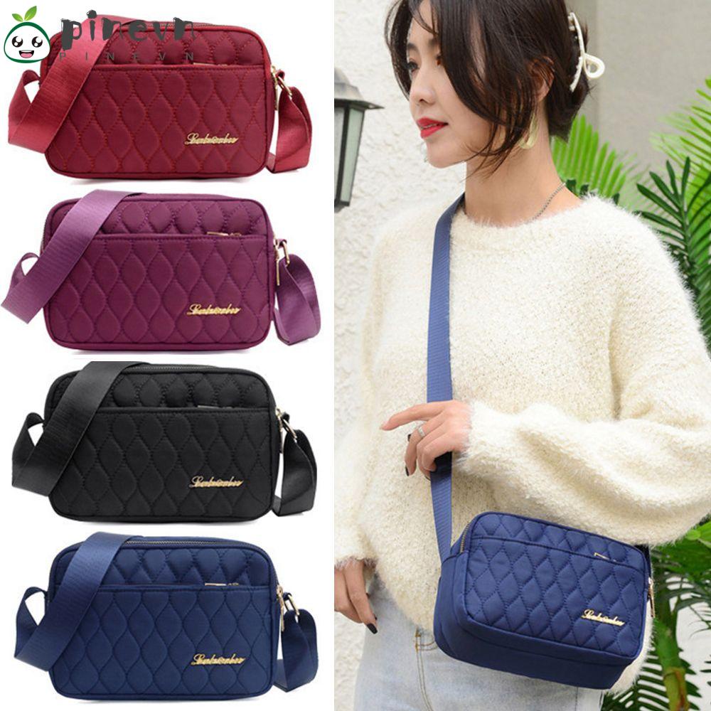 PINEVN Túi Xách Du Lịch Vải Nilon Chống Thấm Nước Thời Trang