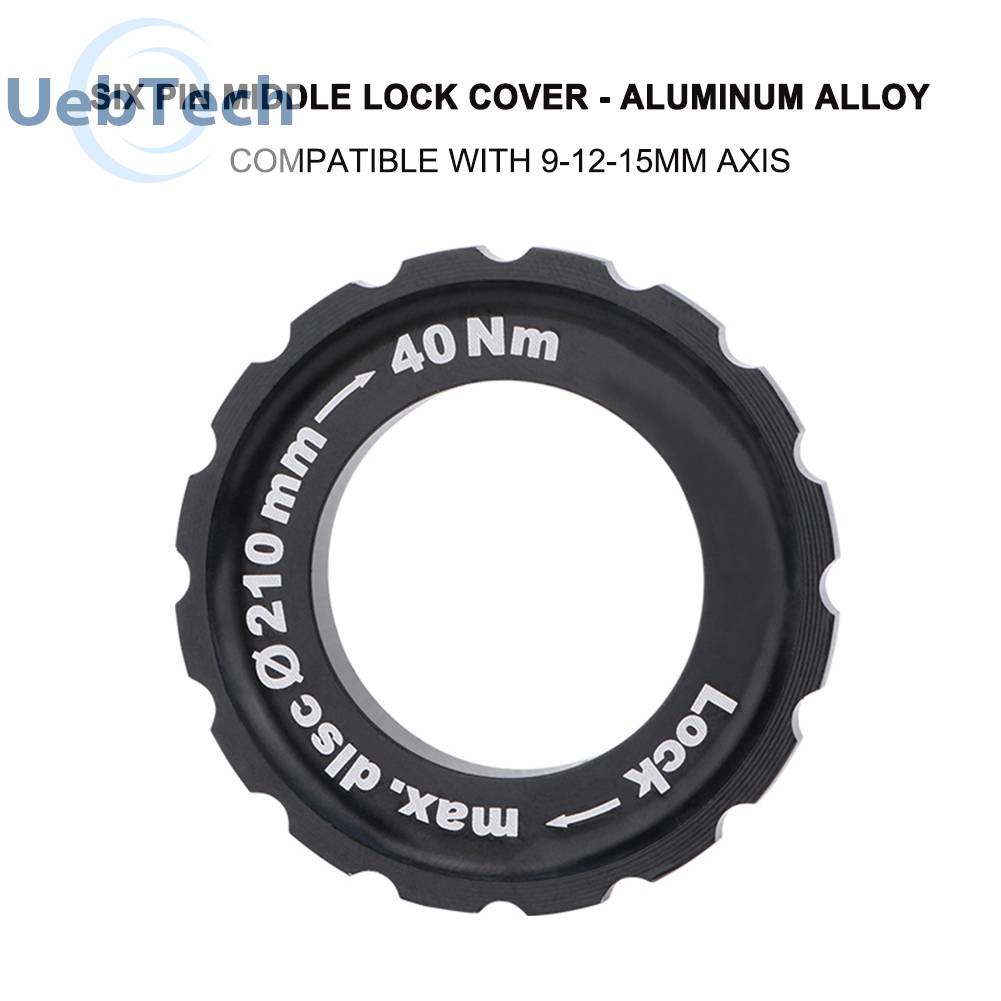 Bộ 6 Vòng Đệm Và Vỏ Khóa Đĩa Phanh Trung Tâm 9 / 12 / 15mm Cho Xe Đạp