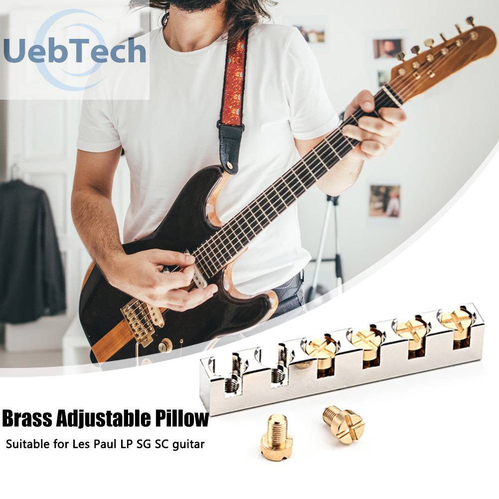 Đai Ốc Bằng Đồng Thau Gọn Nhẹ Chuyên Dụng Cho Đàn Guitar Điện