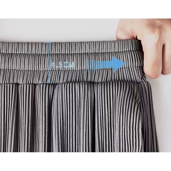 Quần Jogger Lưng Thun Co Giãn Bằng Lụa Lạnh Màu Xám Cỡ Lớn 50-150KG 10XL 9XL Phong Cách Hip Hop Thời Trang Cho Nam