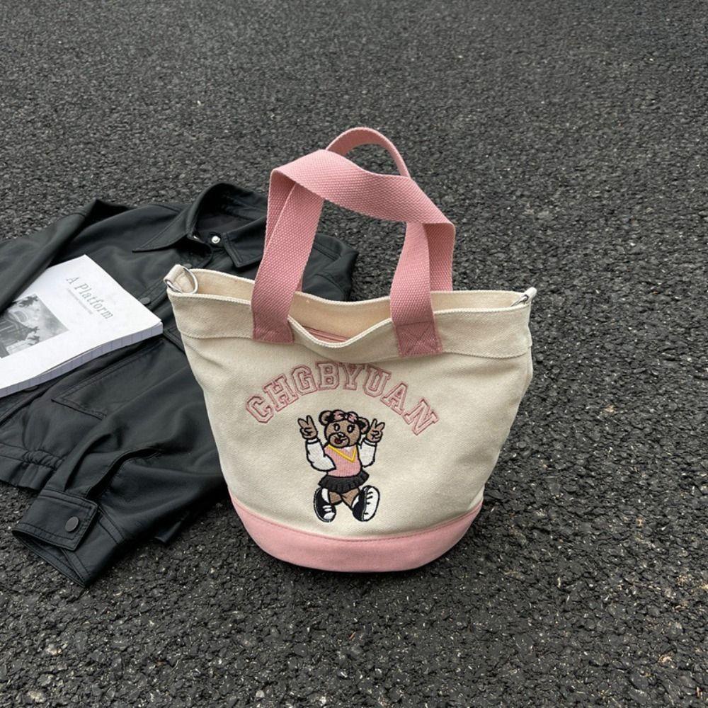 Túi vải Sức Chứa Lớn Họa Tiết Hoạt Hình Thời Trang