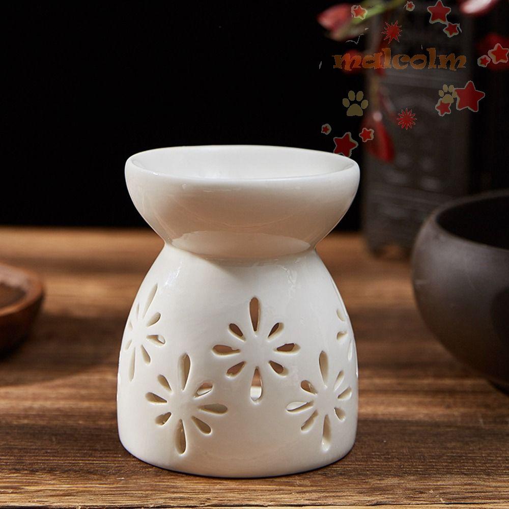 Bếp Dầu Bằng Gốm Sứ Trắng Đẹp Mắt Tiện Dụng