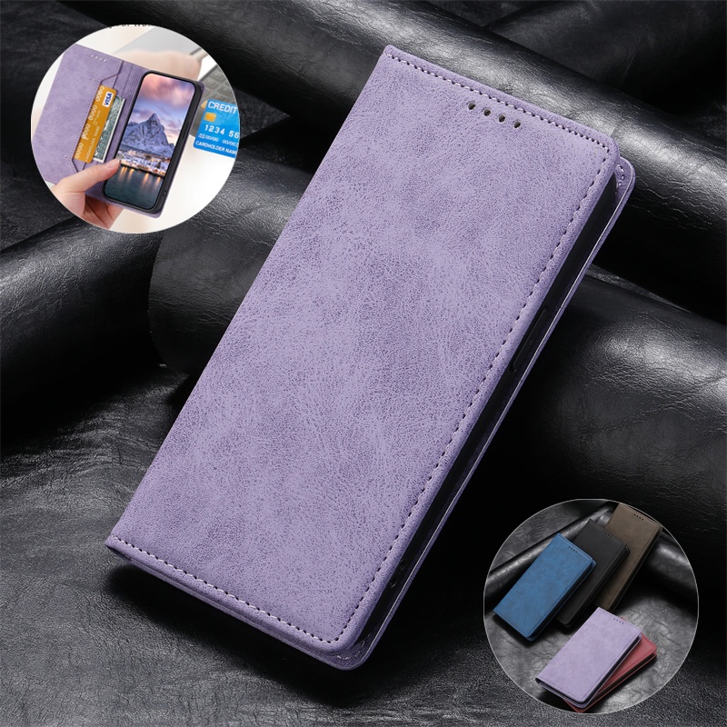 Bao Da Điện Thoại Nắp Lật Cho Xiaomi POCO X4 GT 11T 12 12X 12S 12T 13 Pro Lite CIVI 2 Redmi K50i K50 Ultra 12C 11A Note 11T Pro + Ví