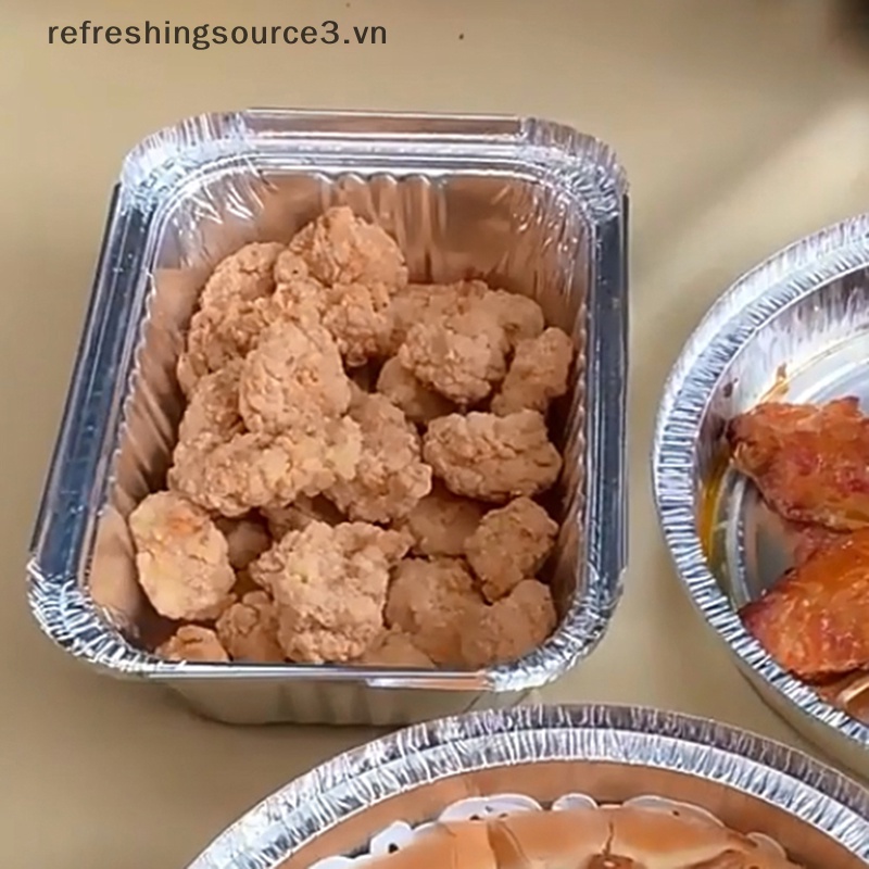 Set 20 Khay Thiếc Nhôm Nướng Bánh / Bbq Dùng Một Lần 3.vn