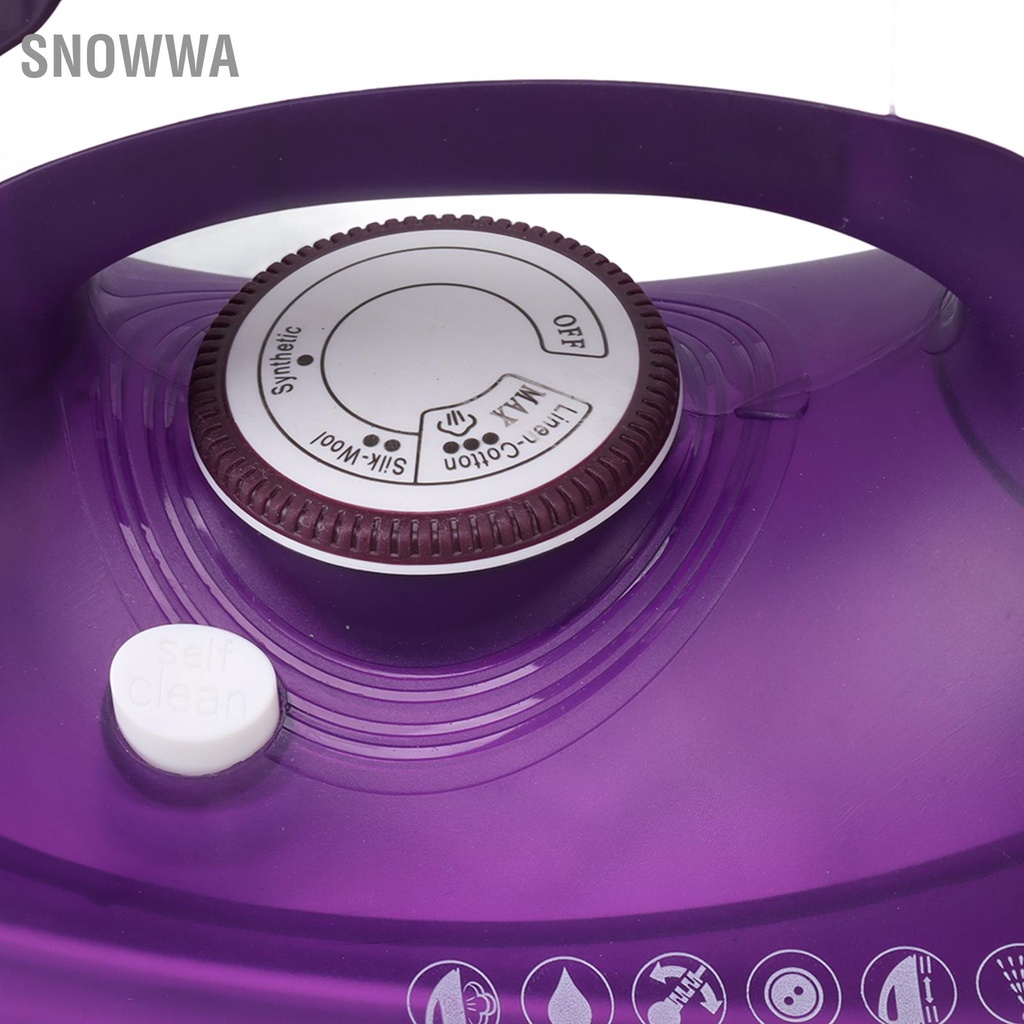 Snowwa SZJ B518 Mặt đế điện Hơi nước 2000W Quần áo Dung tích 320ml Làm nóng nhanh cho gia đình khi đi du lịch