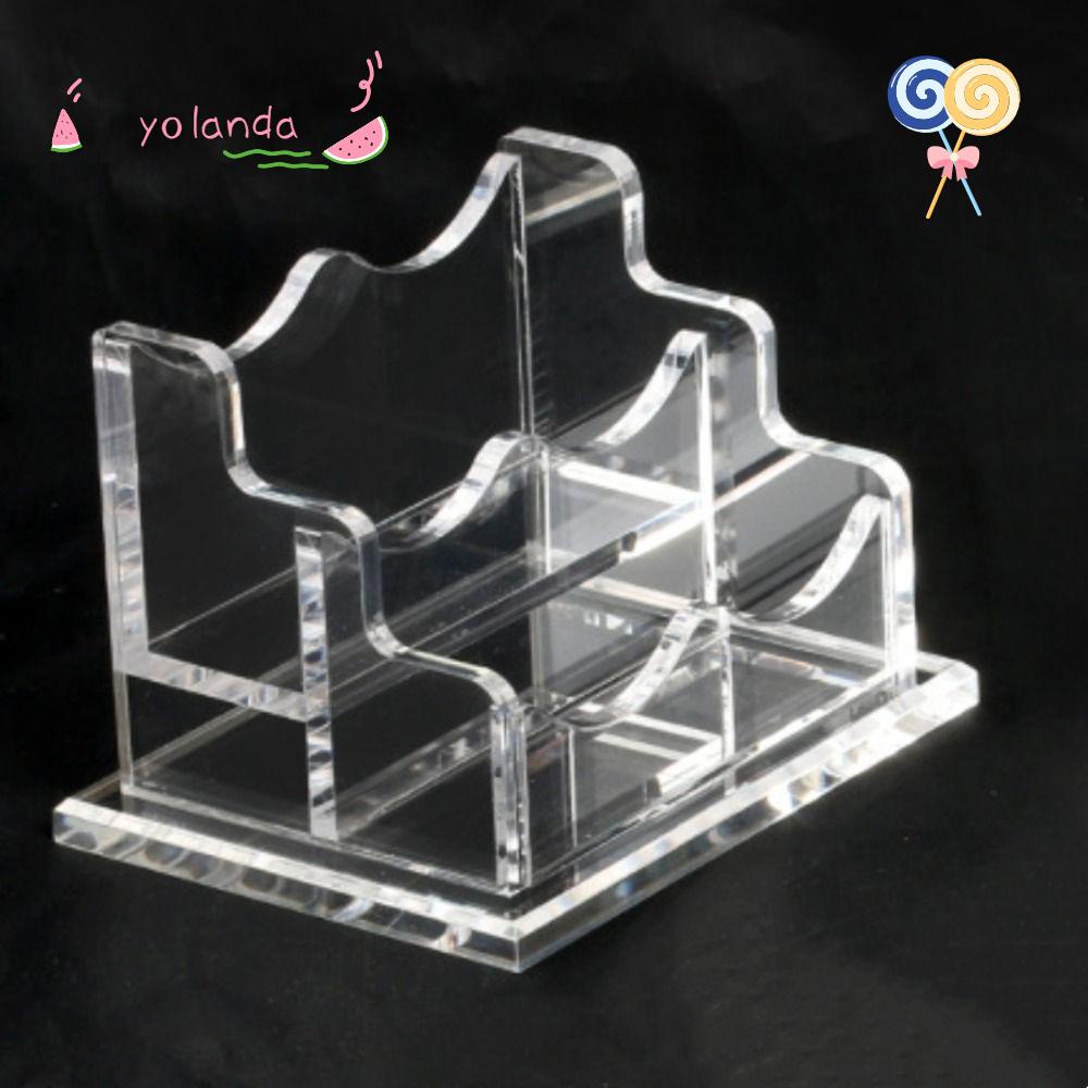 Kẹp Gắn Ảnh / Thẻ Bằng Acrylic Trong Suốt Dùng Trang Trí Văn Phòng