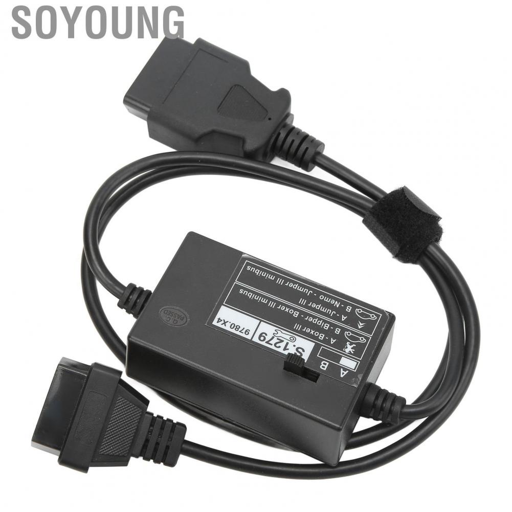 Soyoung OBD2 Adapter Cable  Practical OBD Diagnostic Easy Operation High Efficiency Stable Performance for Car