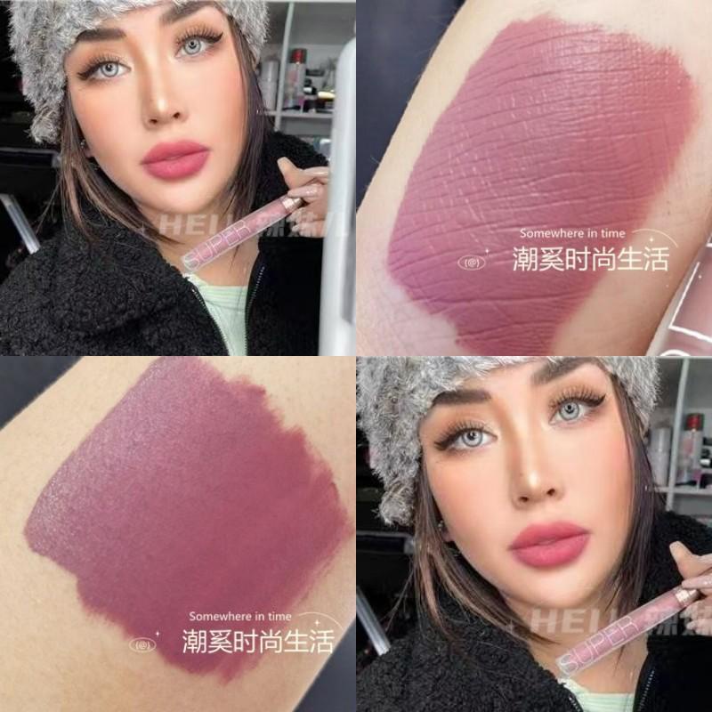 Son Môi Tông Màu Đất Lì Quế Trà Sữa Cà Phê Xám Hồng Ăn Đất