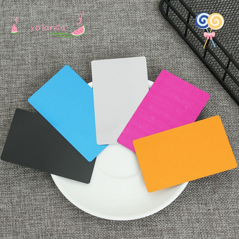 YOLA Set 50 Thẻ Tên Doanh Nhân Bằng Nhôm