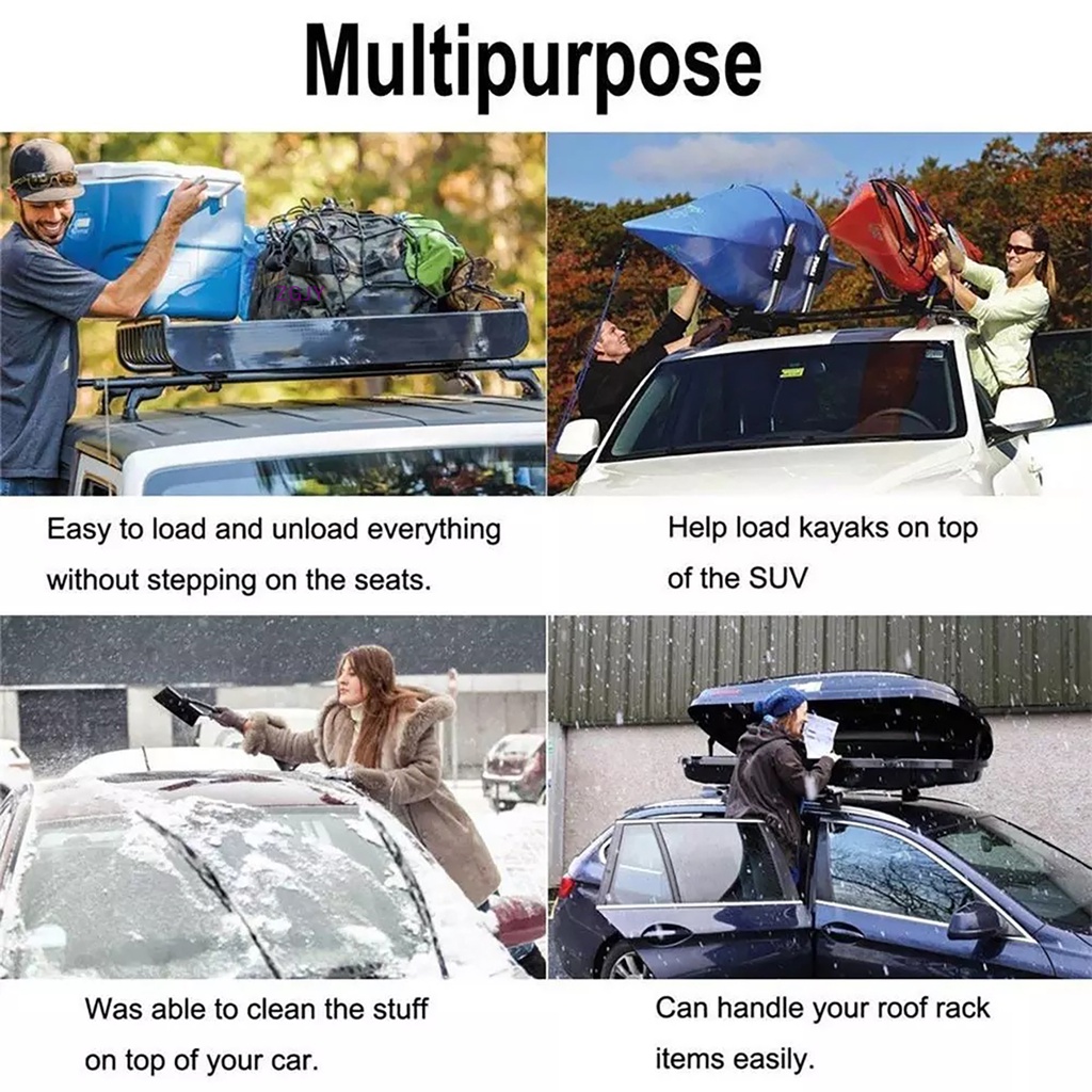 Zgjy Giá Đỡ Bàn Đạp Xe Hơi Có Thể Gập Lại Bằng Hợp Kim Nhôm An Toàn Mới