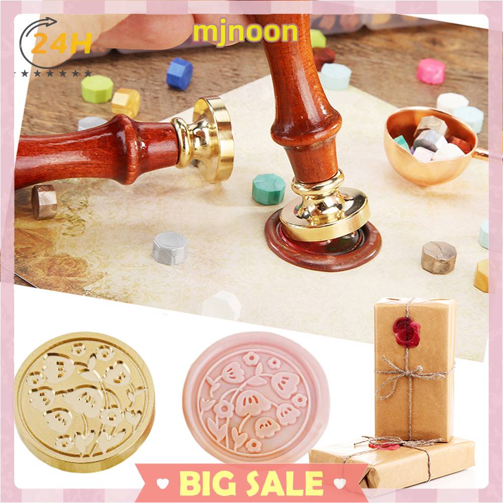 Con Dấu Đóng Sáp Đầu Đồng DIY Trang Trí Đám Cưới