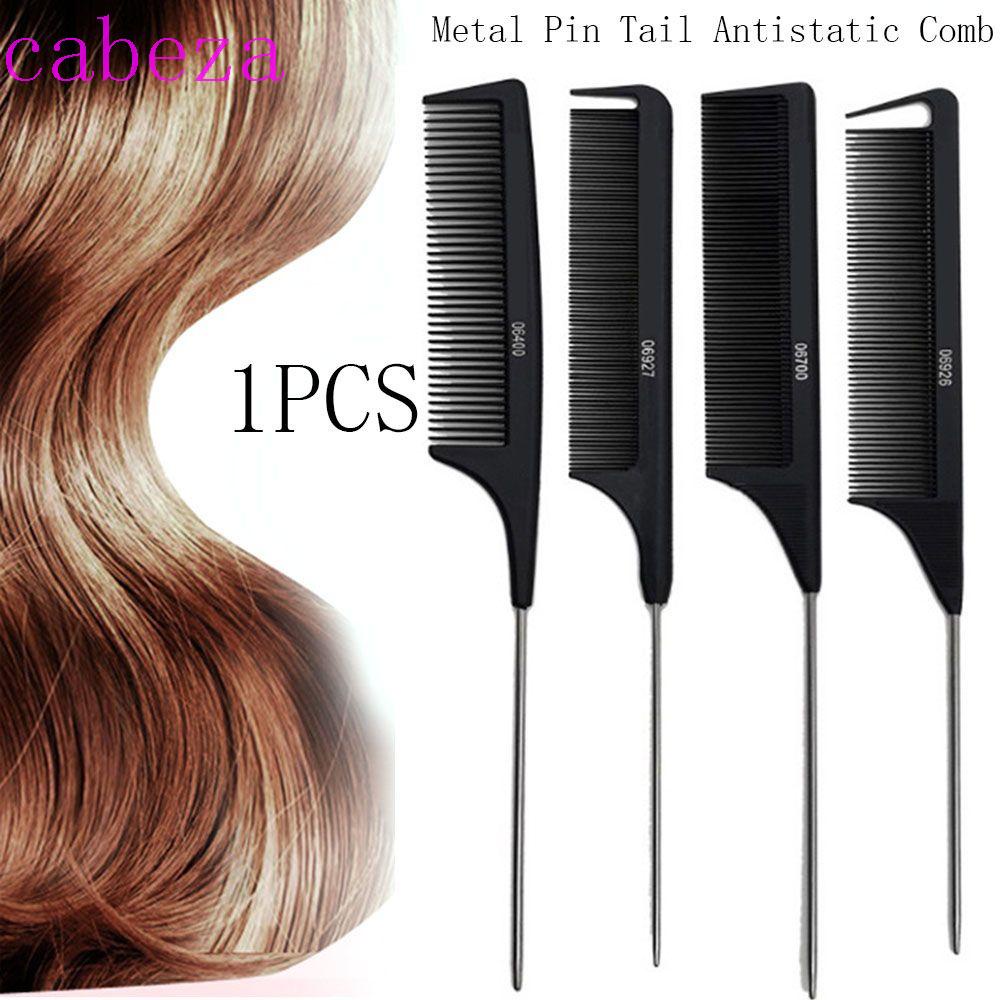 CABEZA Lược Chải Tóc Màu Đen Chống Tĩnh Điện Thiết Kế Nhỏ Gọn Tiện Lợi