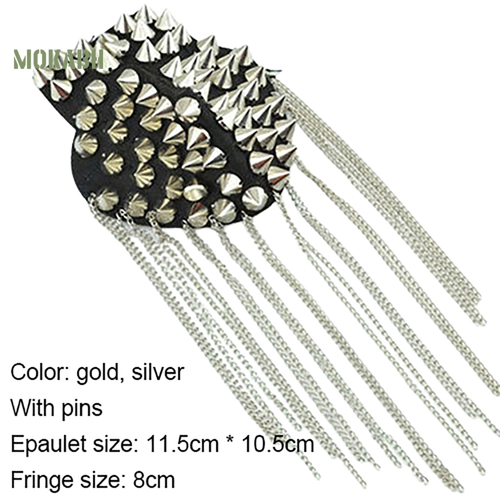 [Mok Abh] Trâm Cài Áo Dạng Chuỗi Xích Phong Cách Punk Dùng Khi Dự Tiệc