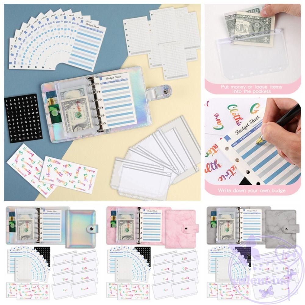 Hộp Đựng Tài Liệu A7 Budget Bằng Da PU Họa Tiết Vân Đá Di Động Tiện Dụng Cho Người Lớn