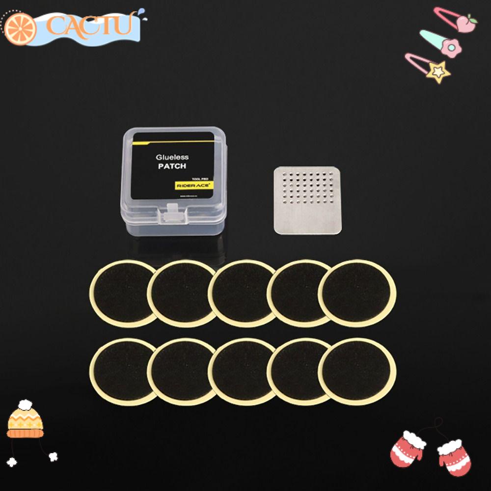 CACTU Bộ Miếng Vá Lốp Xe Đạp Tự Dính Nhỏ Gọn Tiện Lợi