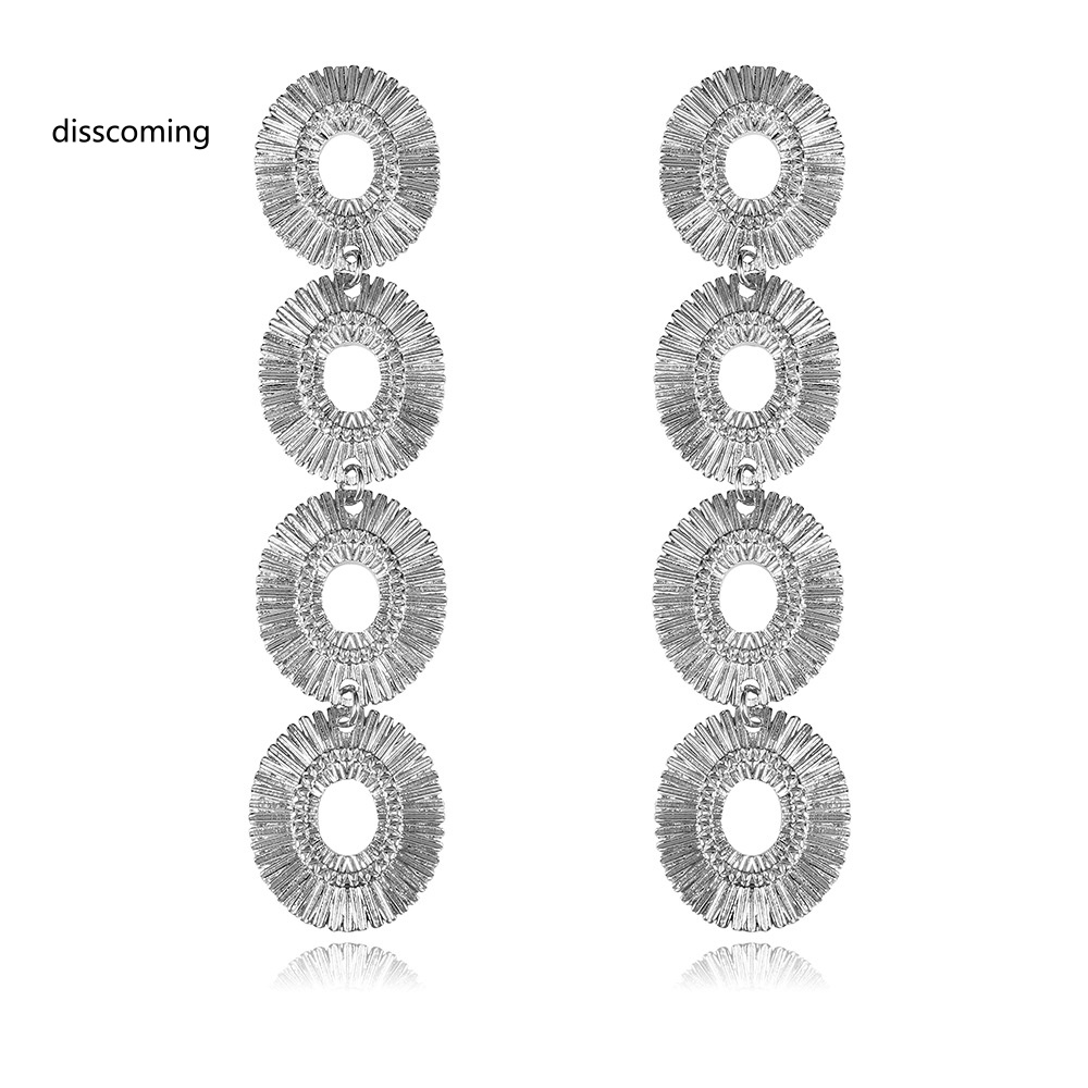 Áo Thun In Hình SL SL SL Thời Trang Năng Động| Khuyên Tai Hình Tròn Rỗng Nhiều Lớp Phong Cách Âu Mỹ Thời Trang Cá Tính