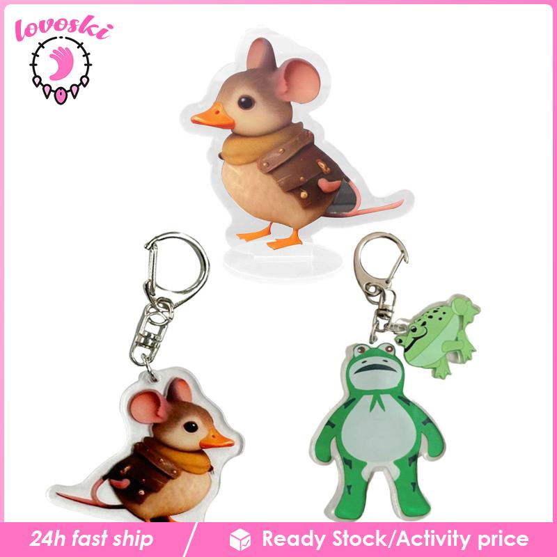 Móc Khóa Kim Loại Hình Động Vật Dễ Thương