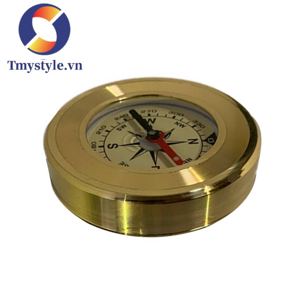 La Bàn Mini Bằng Đồng Thau Cao Cấp Tiện Dụng Khi Đi Du Lịch