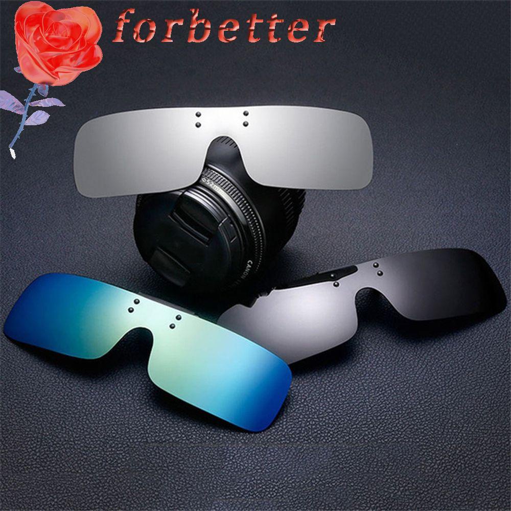 FORBETTER Kính Mát Có Kẹp Gắn Tầm Nhìn Ban Đêm UV400 Chăm Sóc Mắt Tiện Dụng