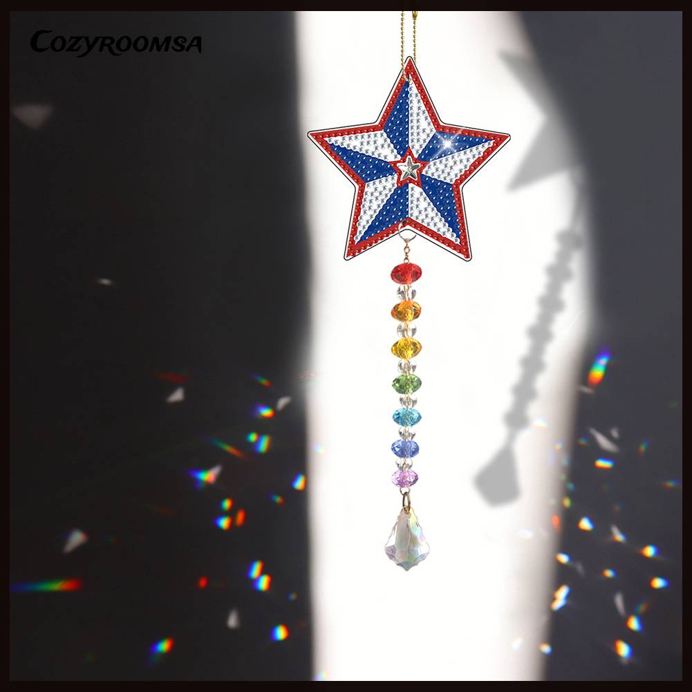 Bộ Tranh Đính Đá Tự Làm Họa Tiết Chuông Aeolian