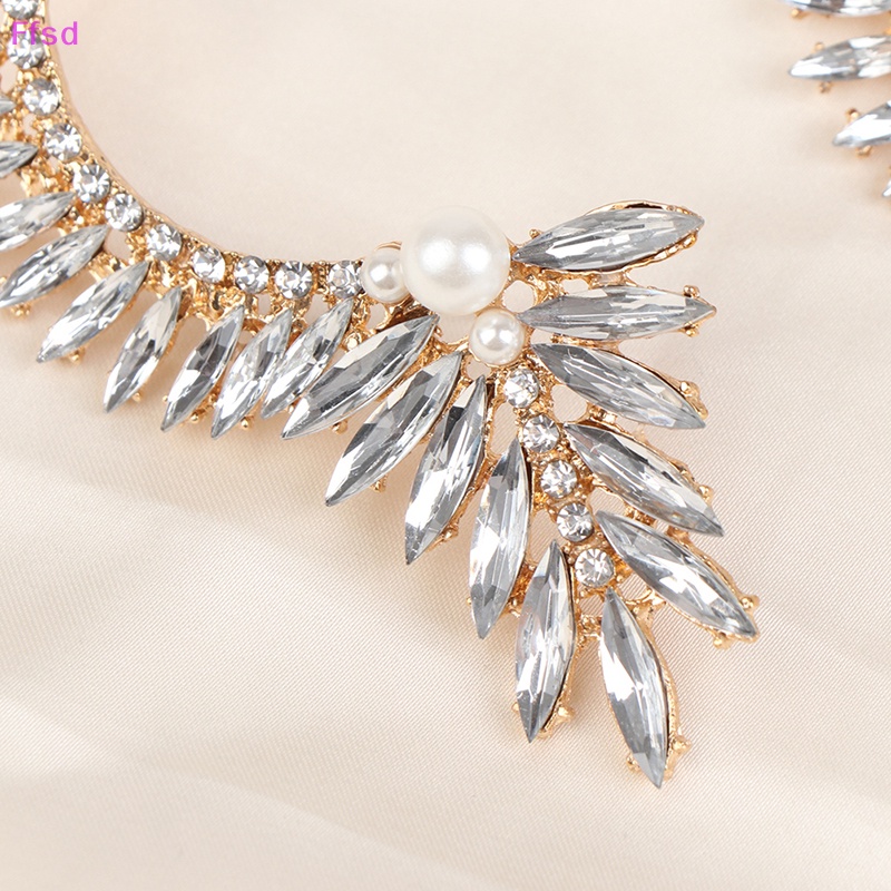 Khuyên Kẹp Vành Tai Đính Đá Pha Lê Phong Cách Bohemian