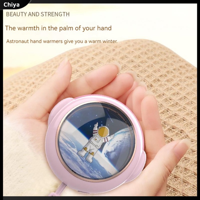 Máy Sưởi Ấm Tay Chạy Điện Mini Hình Phi Hành Gia Hoạt Hình Có Thể Sạc Lại Dùng Khi Đi Du Lịch / Cắm Trại