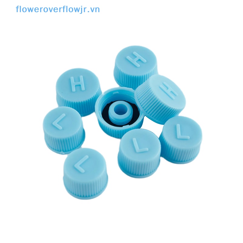 Bộ 4 Nắp Van Chống Bụi Cho Máy Điều Hòa Xe Hơi R134a A / C