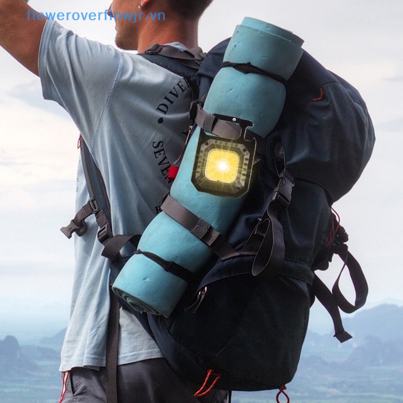 Đèn Pin Led Cob Mini Chống Thấm Nước Có Thể Sạc Lại Tiện Dụng