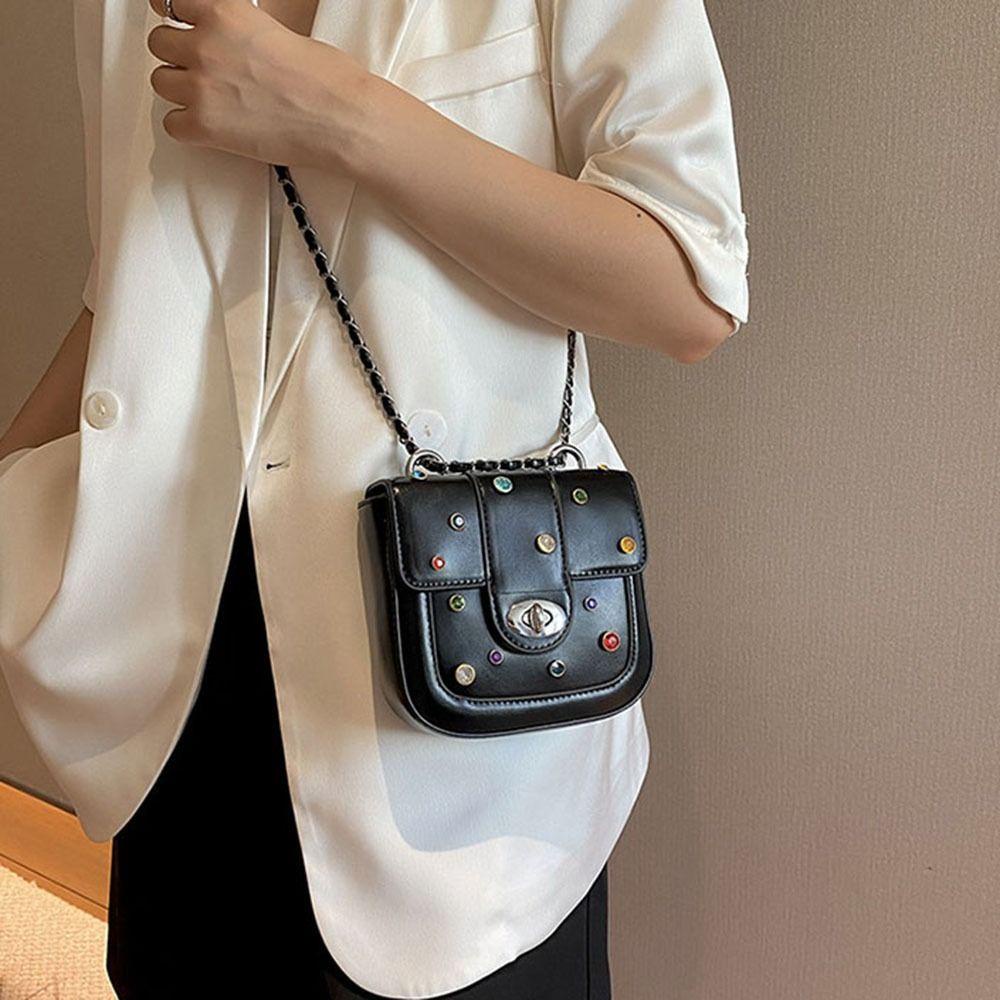 LOMBARD Túi Đeo Vai / Kẹp Nách Chất Liệu Da Pu Nhiều Màu Sắc Sức Chứa Lớn Phong Cách Hàn Quốc Cho Học