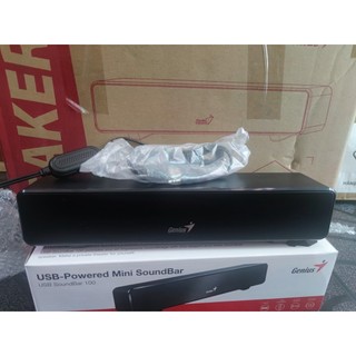 Loa máy tính USB Soundbar 100 Genius - Hàng chính hãng