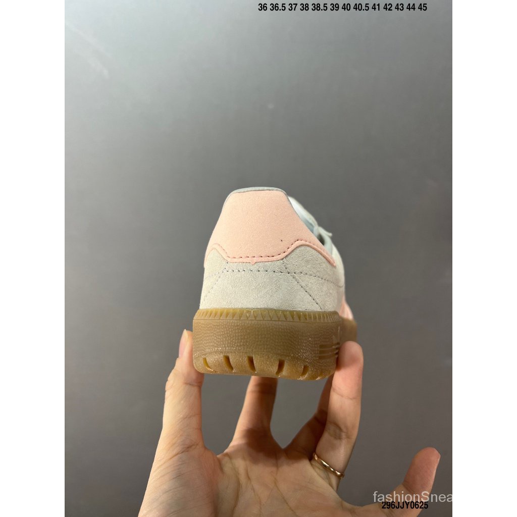 Three - Giày sneakers Bermuda Cỏ Đơn Màu Xám Nhạt Phong Cách retro