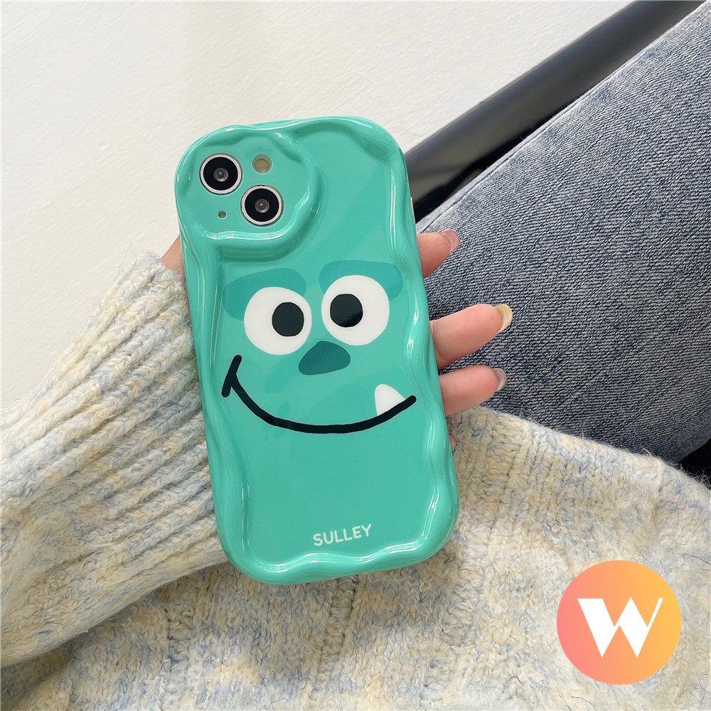 Ốp Điện Thoại Mềm Hình Quái Vật 3D Viền Cong Cho IPhone 7Plus 8 6s 6 7 Plus XR XS X Max SE 2020 11 13 12 14 Pro Max