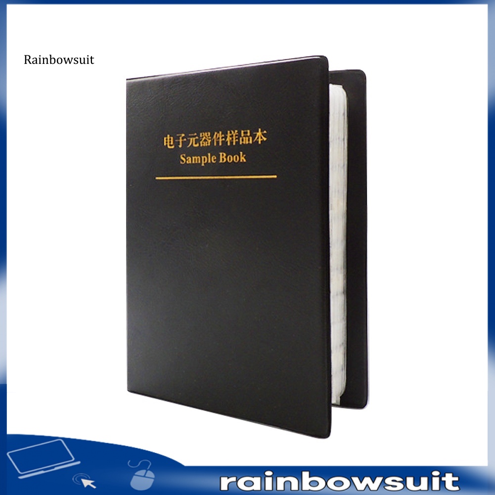 Sách Đựng 8500 Mẫu Điện Trở Chip 0201 0402 0603 SMD 170 Giá Trị Chuyên Dụng