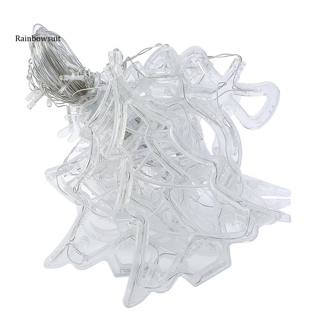 Rèm Cửa Chống Thấm Nước Có Đèn Hình Tuần Lộc Lãng Mạn Trang Trí Giáng Sinh