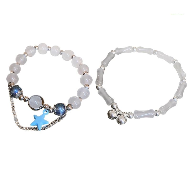 Vòng Tay Chuỗi Xích Co Giãn Bằng Hợp Kim Thời Trang