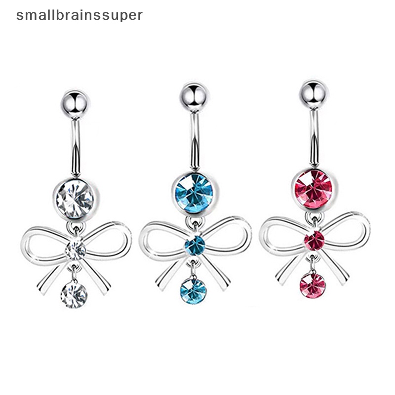 Khuyên Rốn Bằng Thép Không Gỉ Hình Bướm Thời Trang Cho Nữ SBS