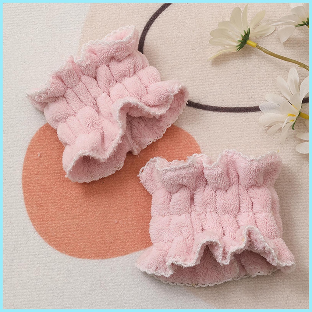 Băng Đeo Cổ Tay Rửa Mặt Cỡ Nhỏ Có Thể Tái Sử Dụng Cho Nữ