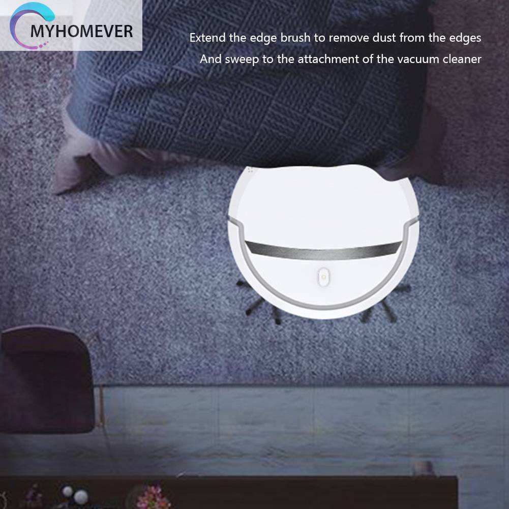 Máy Hút Bụi Mini Tự Động Kèm Sạc Loại C Tiện Dụng Cho Gia Đình