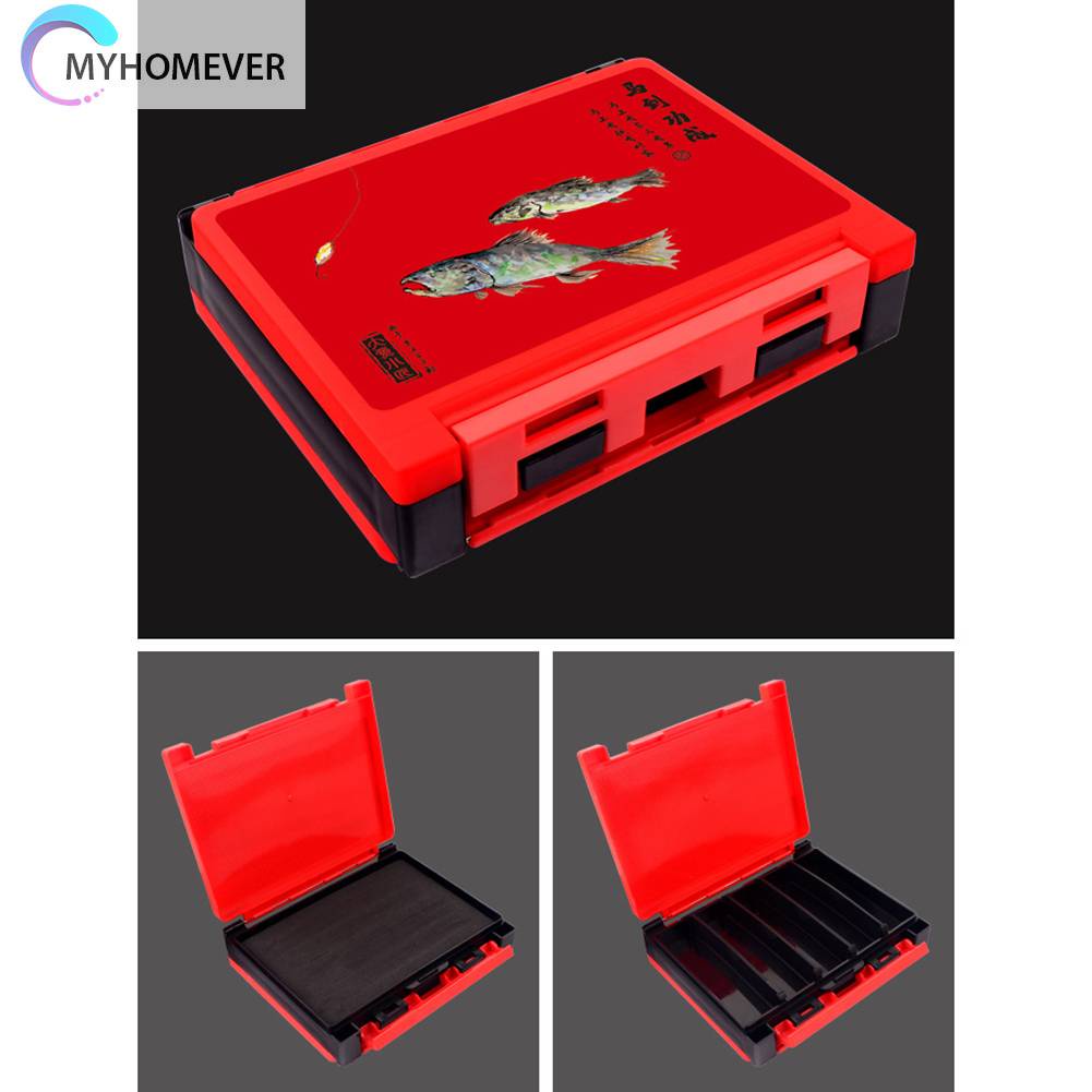 Hộp Đựng Dụng Cụ Câu Cá Hai Mặt Chống Thấm Nước Tiện Dụng