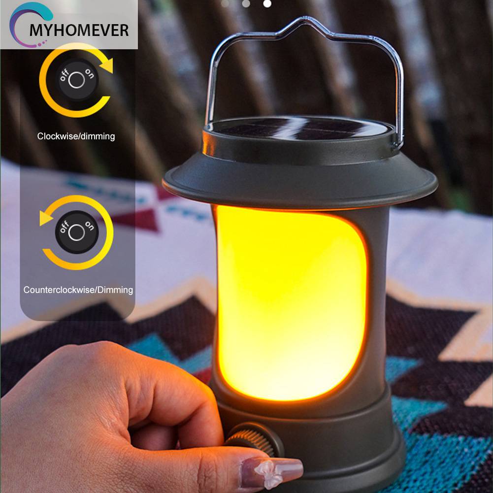 Đèn Cắm Trại Chống Nước 150LM 1200mAh Cổng USB Loại C