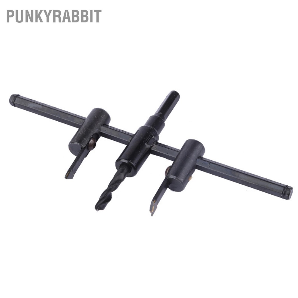 PunkyRabbit Vòng Tròn Cưa Lỗ Có Thể Điều Chỉnh Loại Máy Bay Dụng Cụ Mở Kim Dao Phay Chế Biến Gỗ Mũi Khoan