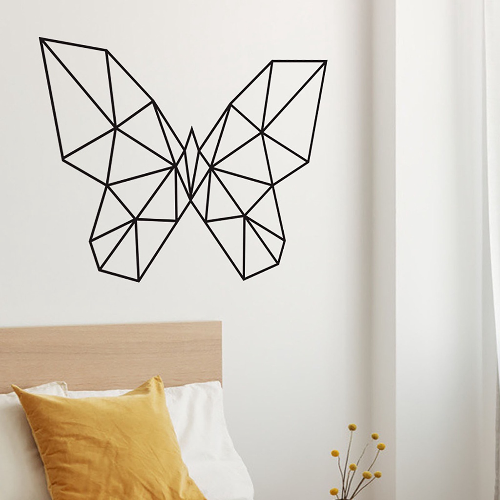 Miếng Dán Trang Trí Tường Họa Tiết Hình Học / Bướm Độc Đáo