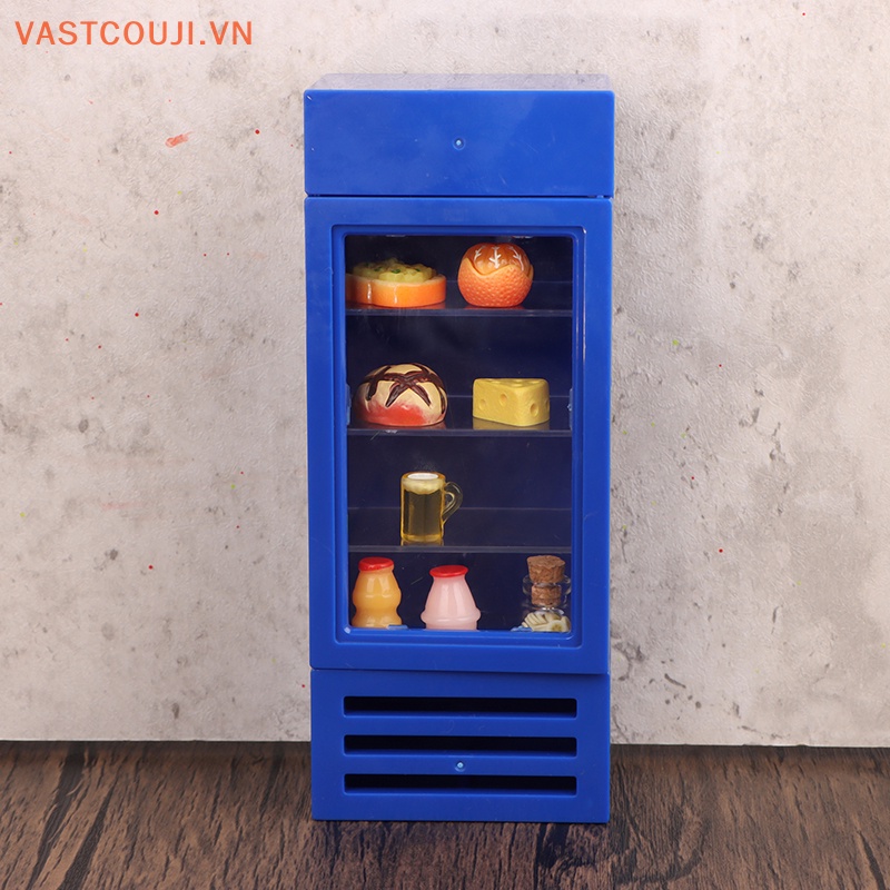 1 Mô Hình Tủ Lạnh Trang Trí Nhà Búp Bê 1: 12