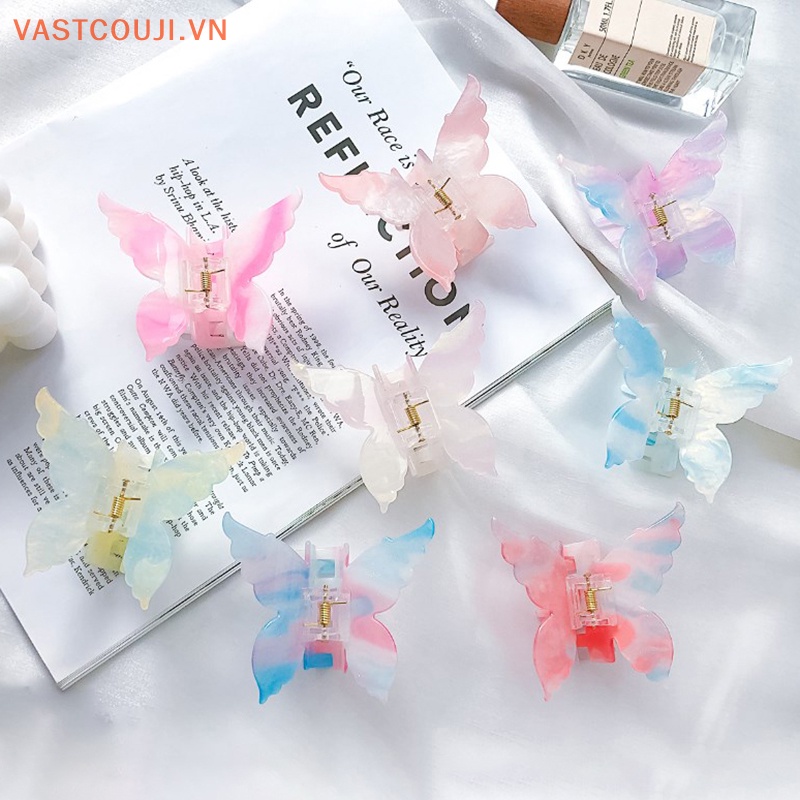 Kẹp Tóc Bướm Retro Thời Trang Cho Nữ