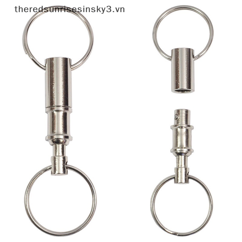 # # Móc Chìa Khóa Dạng Kéo Đôi Có Thể Tháo Rời Thời Trang Mới.