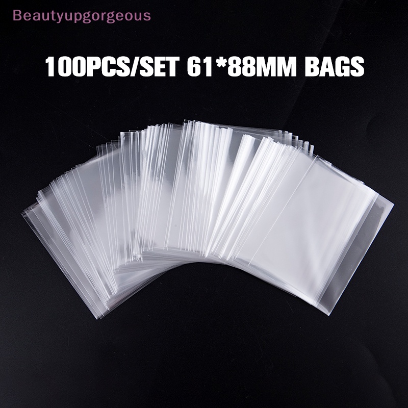 Set 100 Tấm Phim Trong Suốt Bảo Vệ Thẻ Game 61x88