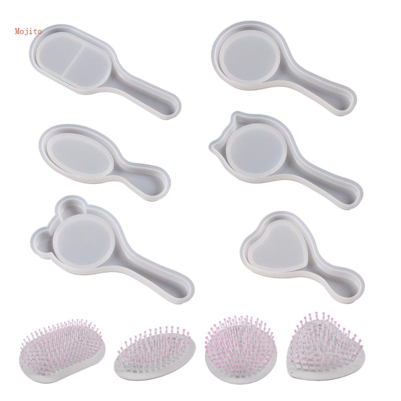 Khuôn Silicone Hình Lược Chải Tóc Có Thể Tái Sử Dụng
